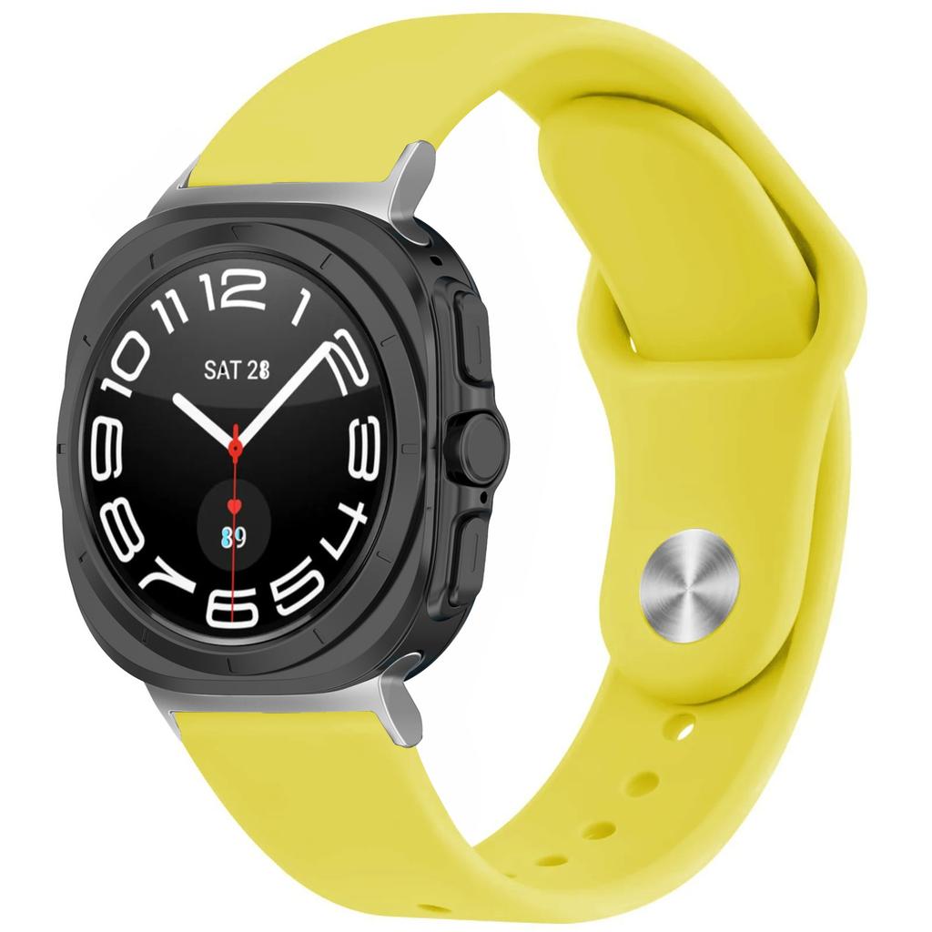 Sport Silicone Loop For Samsung Galaxy Watch 7 Ultra Strap 47mm Accessories Correa Bracelet Galaxy Watch 7 FE 44mm 40mm 40 Band