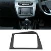 For Mazda MX-5 2016+ Matte Real Carbon Fiber Center Control Gear Shift Panel Multimedia Panel Cover Steering Wheel Frame Sticker