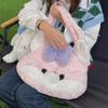 Toffee Rabbit Plush Shoulder Bag - Large Capacity, Japanese Niche Design for Female Students
