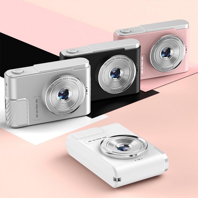 1 Set 44Mp Hd Mini 2.4Inches Photo Camera 4K Digital Cameras 8X Quick Zoom Video Supports Game Functions And Thermal Camera