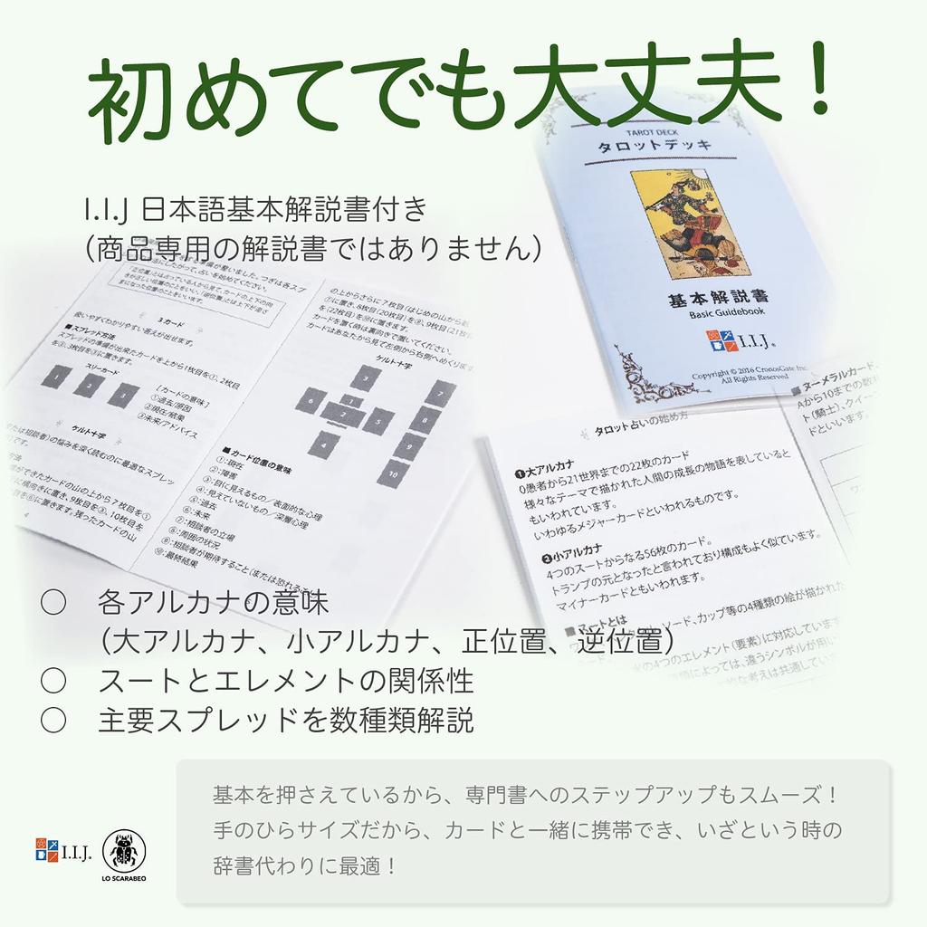 Nicoletta Ceccoli 78 Tarot with Japanese Authentic I.I.J. Tarot, Cards, Reading, Instructions,