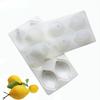 Silicone Pear Peach Cake Mold Non-stick Jelly Pudding Mold Chocolate Fondant Mold  Party Pastry