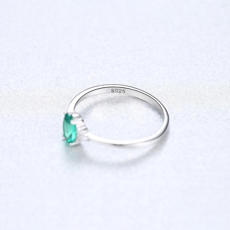 S925 Ring Sterling Silber Damen Ring Einfache Mode OL Zirkon Ring Frauen Ringe