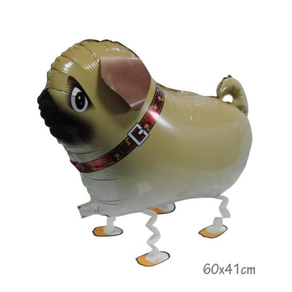 Cartoon Animal Walking Balloons: Duck & Pig for Birthday Decorations or Night Market Promotions