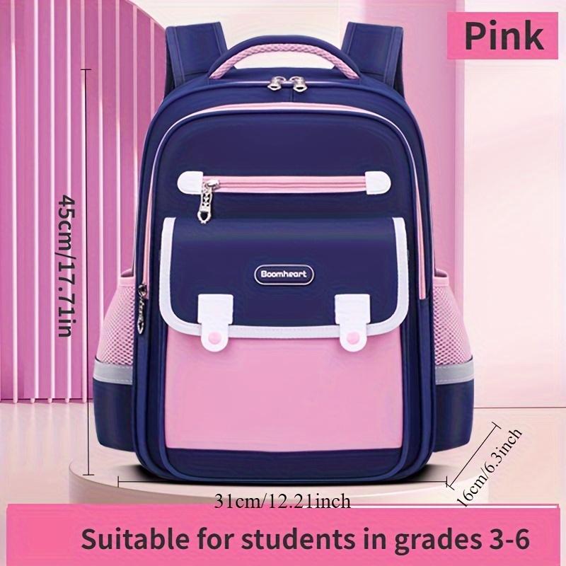 1pc-Lightweight,breathable Backpack Suitable for Boys&girls in Grades 1-6,scientifically Protects The Spine,with Fabric