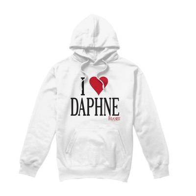 Frasier Mens I Heart Daphne Hoodie