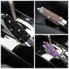 3PCS Rhinestone Car Handbrake Cover Leather Auto Anti-slip Protector Decoration Universal Diamond Car Accessories Interior