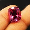 Natural Pink Sapphire Ring Brilliant Cushion Cut 20.8 ct Gems for Gift September Birthday Birthstone