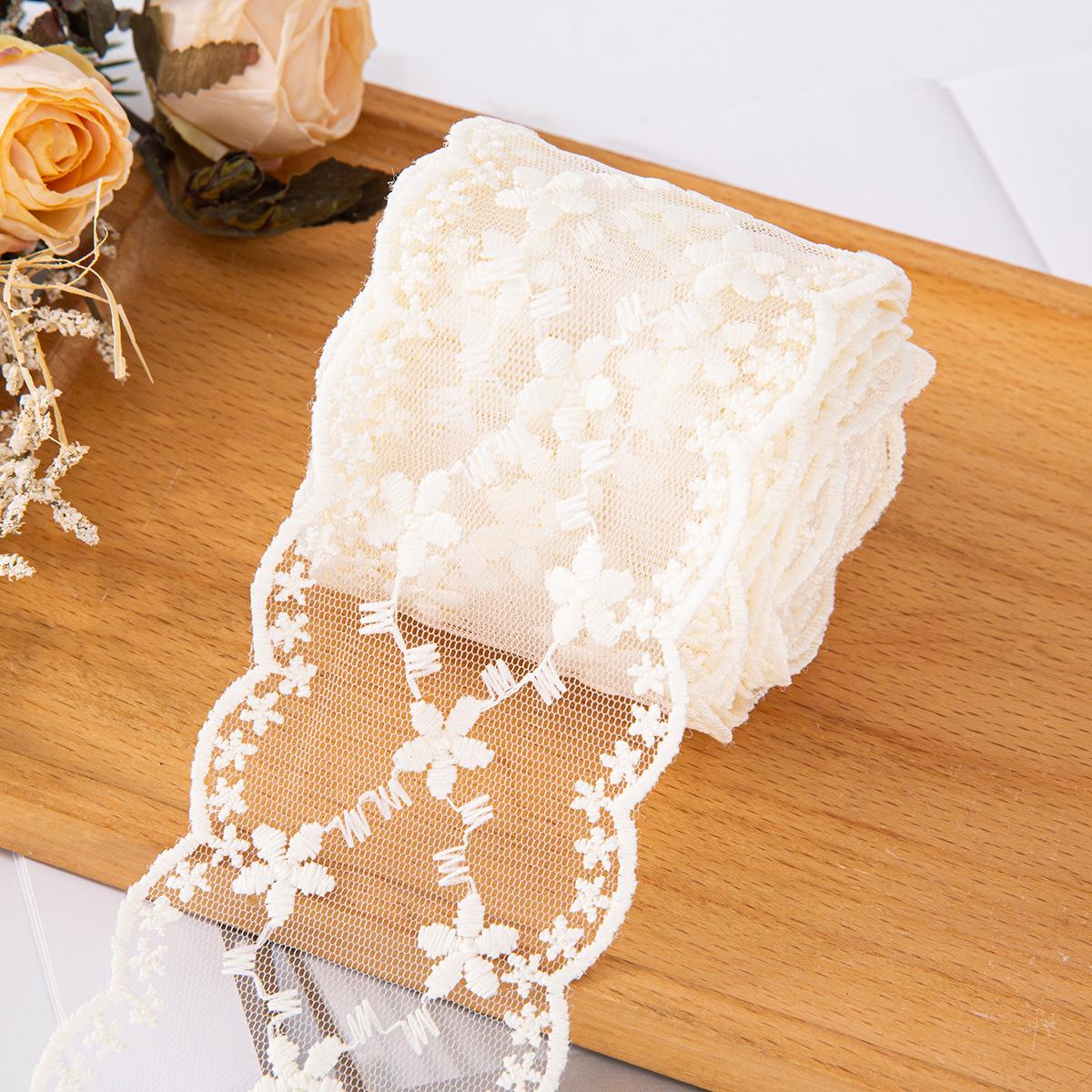 

Вышивка французской кружевной лентой с бантом - Аксессуары для юбки Small Fresh Princess