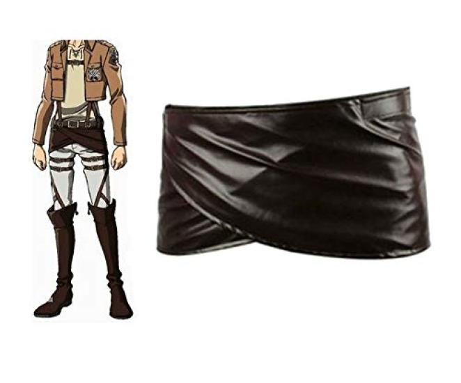 amor e Attack on Titan Loincloth Necklace Basement Key Set Accessories Cosplay Survey Corps Wings of Freedom [Entregando paz] + + 3-piece (Loincloth