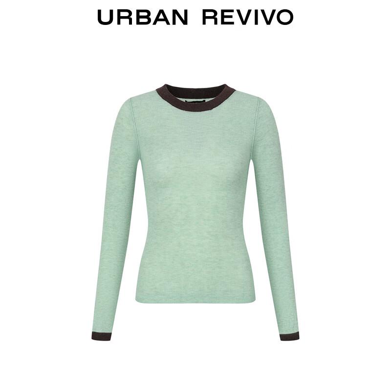 UR Women's Slim-Fit Colorblock Knit Top