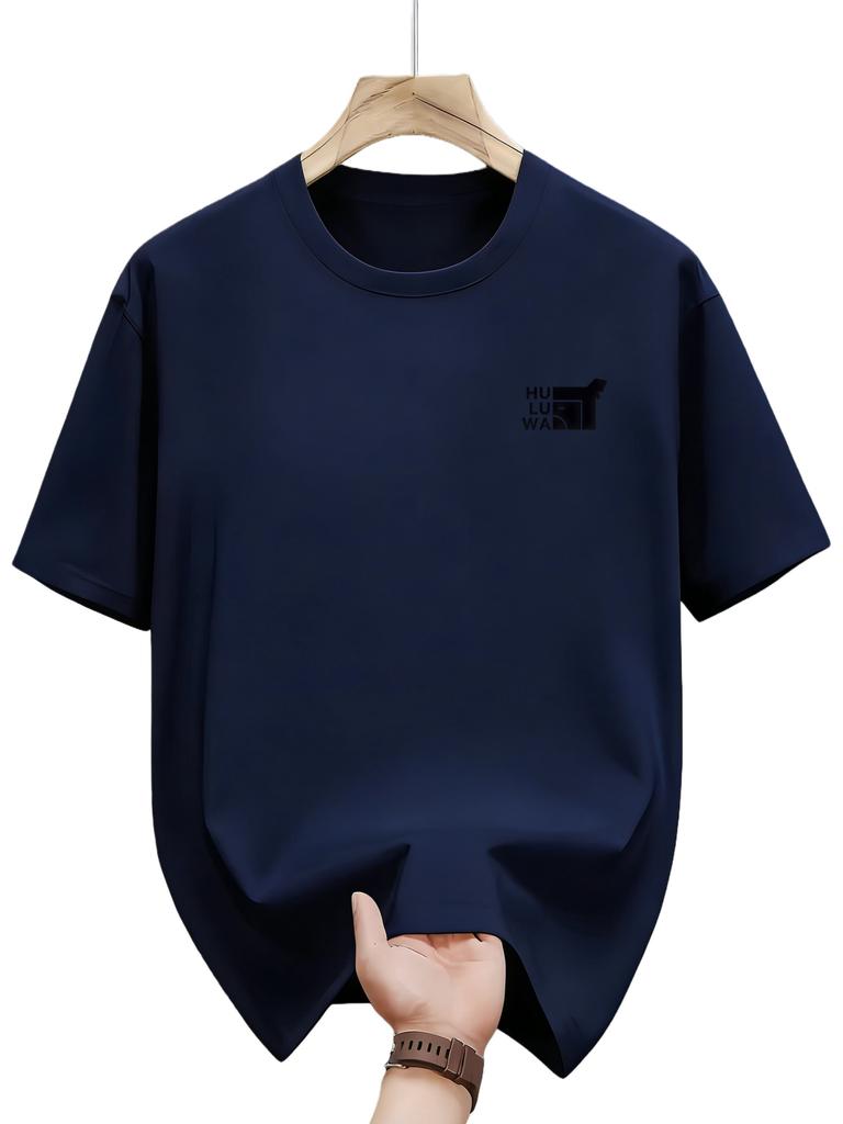 Summer Mens Casual Sports Shortsleeved Tshirt Comfortable To Wear and Suitable for Outdoor Leisure Activities