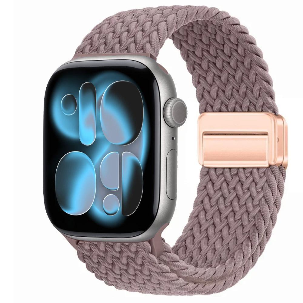 Nylon Strap for Apple Watch 11 10 46mm 42mm/Ultra 3 2 1 49mm Magnetic buckle Wristband iWatch 9 8 7 6 5 4 SE 45mm 44mm 41mm 40mm