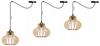 Hanging Lamp, Ceiling Chandelier, Wooden, Led Lampshade