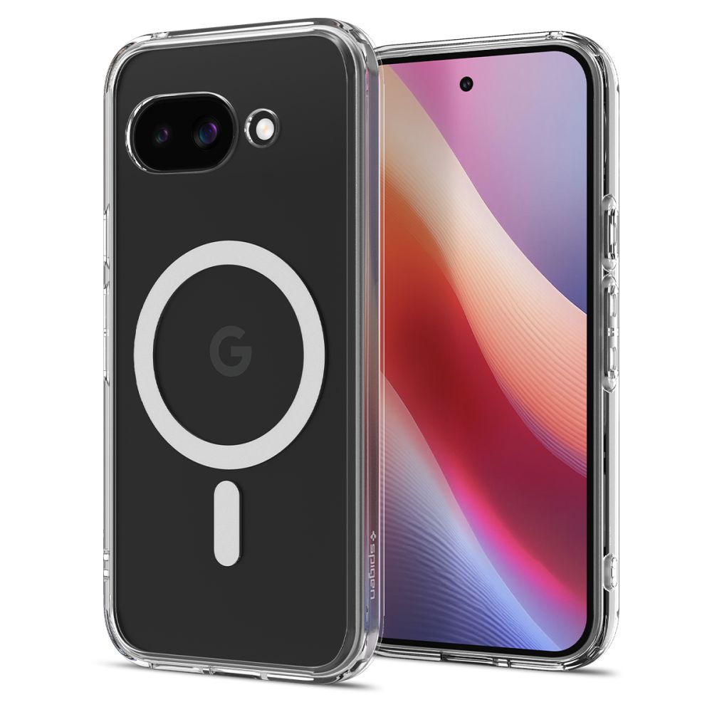 Spigen Ultra Hybrid Mag Magsafe Google Pixel 9A Klar/Weiß
