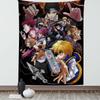 Hunter X Hunter Japanese Classic Anime Anime Tapestry Hanging Tarot Hippie Wall Rugs Dorm Home Decor