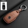 Leder Autoschlüsselhülle Abdeckung Schale für Mercedes Benz A C E S G-Klasse GLC CLE CLA GLB GLS W177 W205 W213 W222 X167 AMG Zubehör