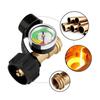 Propane Tank Gauge Level Indicator Universal Propane Gauge Propane Pressure Gauge for RV Camper Cylinder BBQ Gas Grill Heater