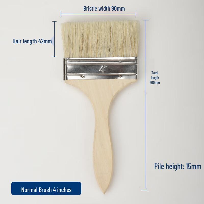 Miaogua 4-inch Oil Paint Brush