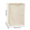 With Handle Laundry Basket Collapsible Laundry Storage Hamper  Bathroom Accessories