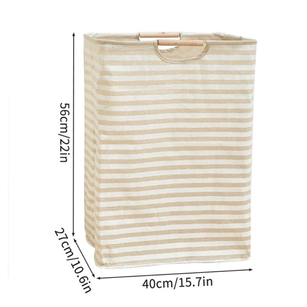 With Handle Laundry Basket Collapsible Laundry Storage Hamper  Bathroom Accessories