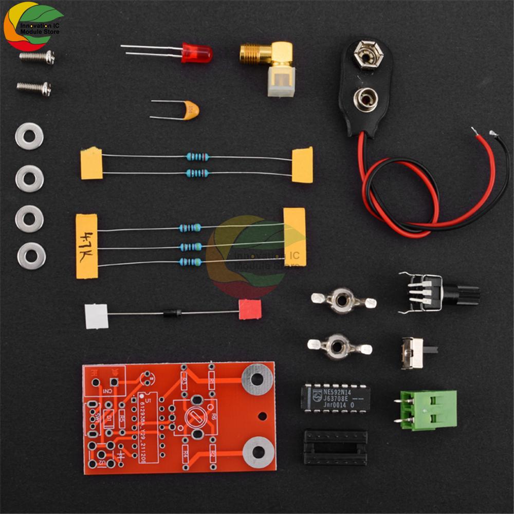 Ha SDR Short and Medium Wave Radio Low Noise Adjustable Gain Ring Antenna 111khz-11mhz Loop Antenna Active Magnetic