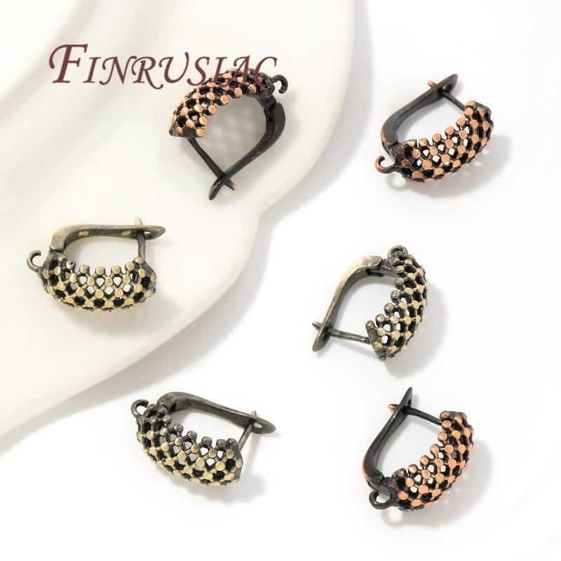 NEW Antique Bronze Earrings Accessories Shvenzy Earwires Fasteners For Earring Findings For DIY Earrings Hooks Women's Jewelry