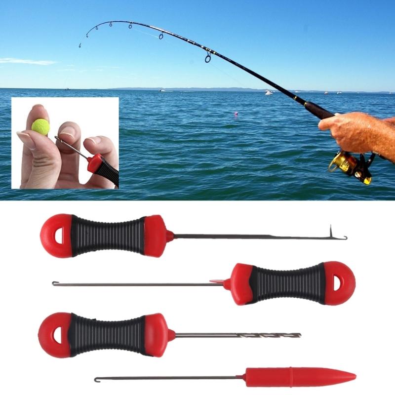 Angelköder-Nadelsets Karpfenangeln Rigging Köder Nadel Rigging Köder Nadel Ködernadel Boilie-Nadel