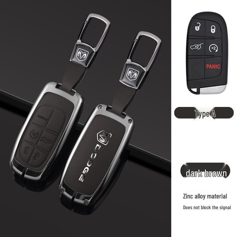 Dodge Journey Metal Key Case: Premium Key Cover with Buckle for Men's Keys