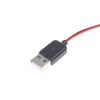 55CM Alligator Test Clips Power Cable Clamp To USB Male And Female Socket Test Leads Connector Power Supply Adapter Wire
