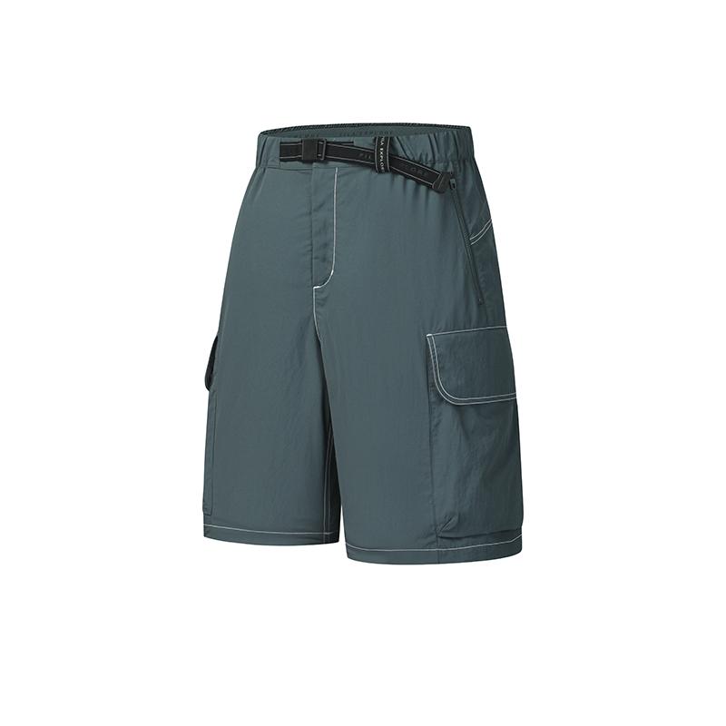 FILA Explore Comfortable Fashion Versatile Casual Shorts Men shorts Deep-Blue A11M637806FDB M