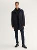 Winter Coat Tom Tailor 2 In 1 Mantel with Wool (1042475) Dark Blue In a Small Herringbone Pattern