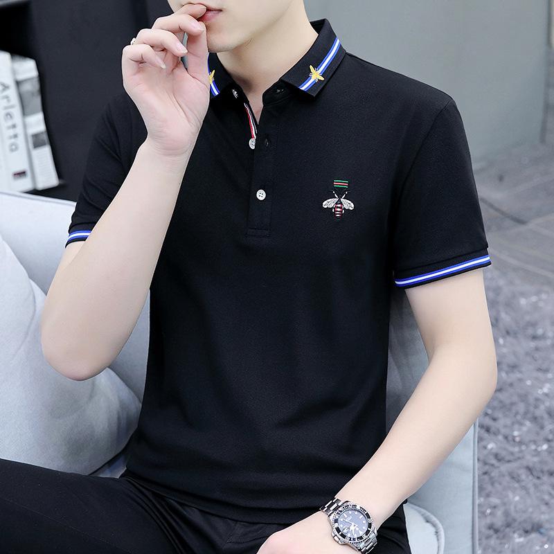 2026 Men's Short Sleeve Polo T-Shirt, New Style Lapel Casual Top