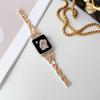 Butterfly Alloy Fashion Watch Bands for Watch 10/9/8/7 IWatch 40/42/44/45mm Bangle Design Press Buckle Full Color Printing