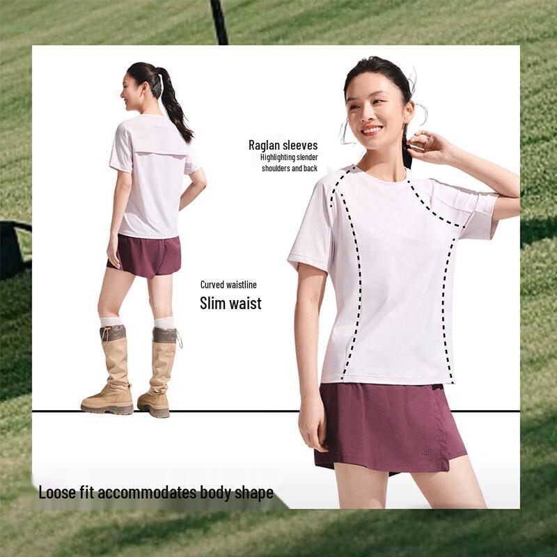 Bananaunder Women's Breathable Cool-Feel Outdoor T-Shirt CC002