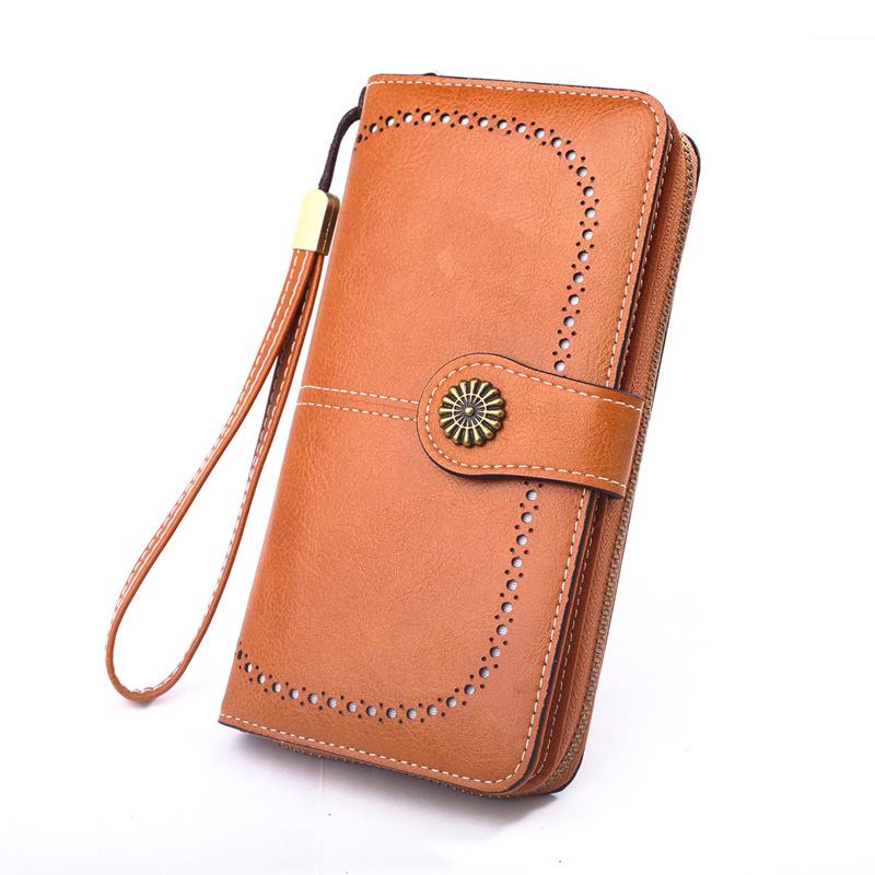 Pu Leather Women Wallets Female Long Hasp Purses Ladies Phone Purse Card Holders Fashion Large Capacity Money Bag Carteras