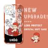 Nárazuvzdorný kreslený vzor měkké pouzdro na telefon Full Cover Camera Transparentní ochranné pouzdro pro Huawei Honor iPhone Samsung Xiaomi Redmi OPPO Realme Vivo
