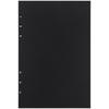 A4/A5 Handmade Kraft Paper Journal with White/Black Card Cover and Loose-Leaf Binding for Drawing and Photography