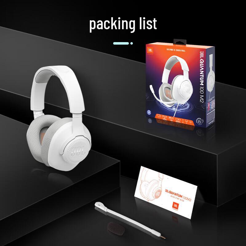 JBL Quantum 100M2 Wired Gaming Headset