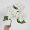 4 Heads Artificial Hydrangea Flower Realistic Faux Flowers Hydrangea Flowers Branch  Outdoor Party