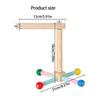 Wooden Bird Stand for Pet Birds, Tiered Rest and Play Design with Top Bar, Lower Side Rails, and Everyday Indoor Bird Use Appeal Plus