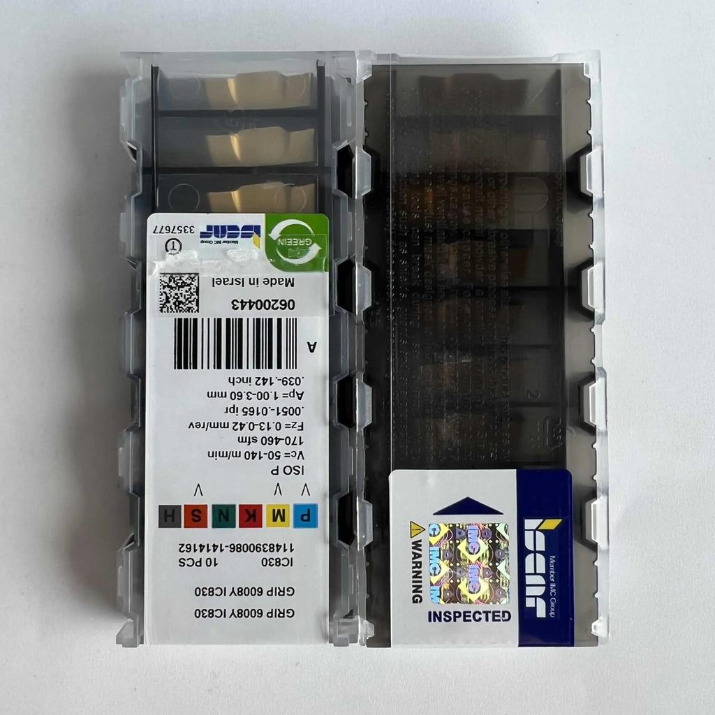 ISCAR / GRIP6008Y IC830 /Industrial Indexable Carbide Inserts 10 PCS