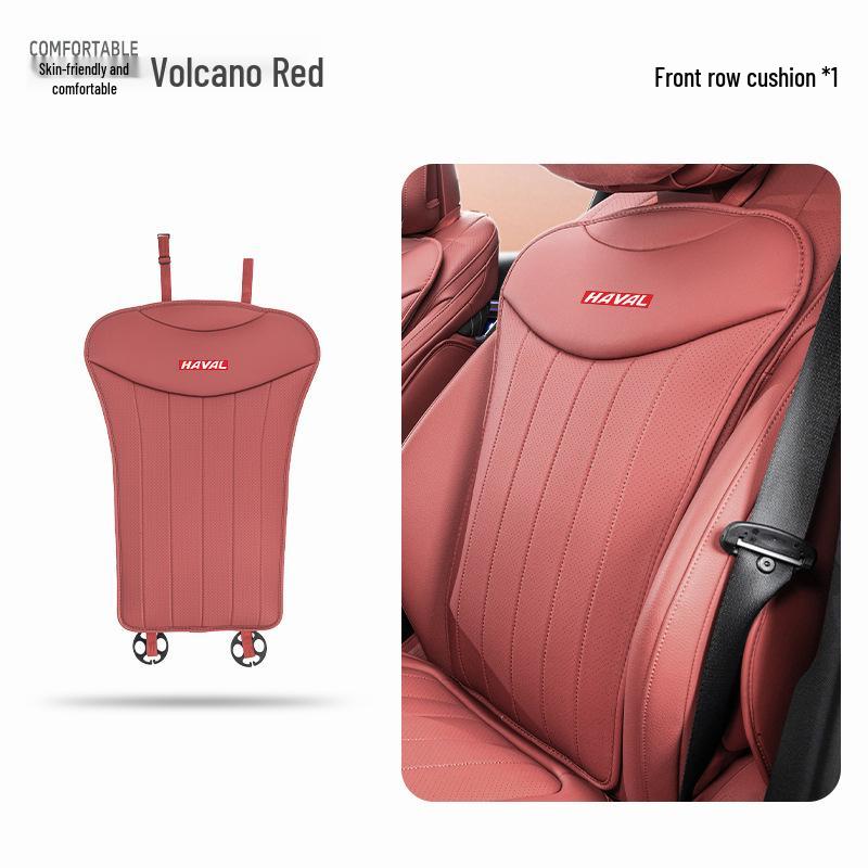 Universal Perforated Car Seat Cushion for Haval Models: H6, Big Dog, Menglong M6, Second Gen Big Dog, H9, Xiaolong, Divine Beast, and H5.