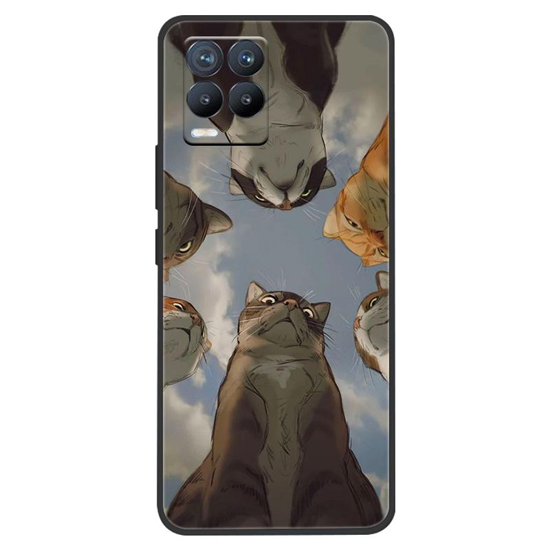 For Realme8 Pro 4G Soft Silicone Shell Protective Cover Cool Car Animal Cartoon Pattern Phone Case For Realme 8 pro RMX3081 8i
