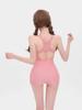 2024 Women's Plus Size Competition Swimsuit - One-Piece with Briefs