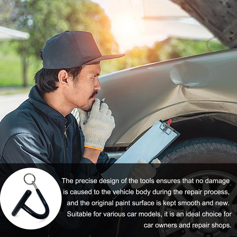 Auto Body Dent Repair Auto Body Car Dent Remover Car Damage Removal With Rod Hanger S-Hook T-Lever Holder Leverage Tool For SUV