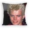 Famous BBilly Idol Pillow Case Antidustmite Pillowcase Invisible zipper silky short plush Sofa cushion cover