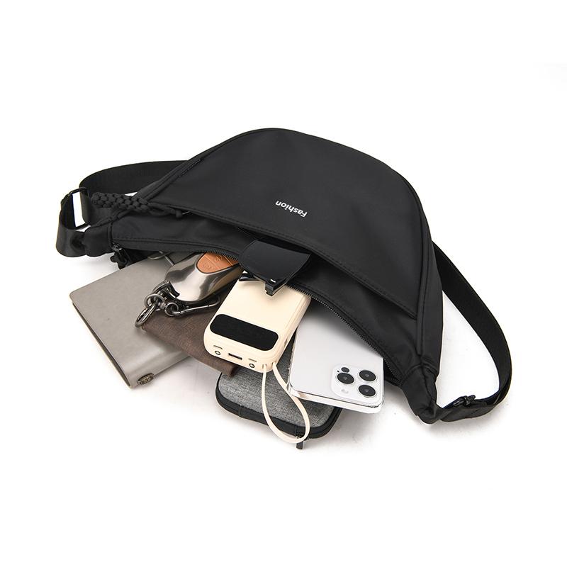 Nylon Umhängetasche Damen Hobo Tasche Leicht Kleine Schultertasche Unterarmtasche