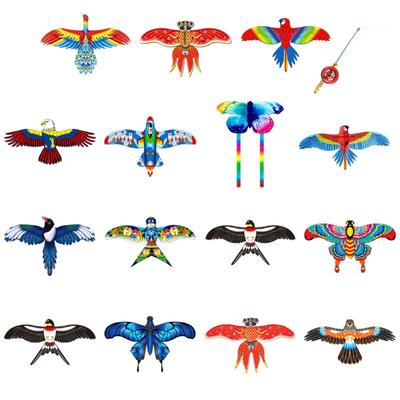 Dynamische Drachen Fliegende Drachen Angelrute Kind Strand Fliegende Drachen Urlaub Draußen Hinterhof Drachen Spielzeug Familienaktivität