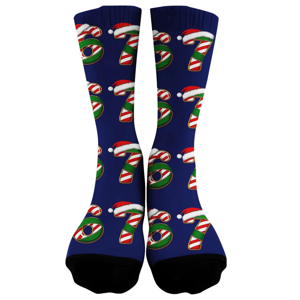 Chaussettes Mignonnes et Ludiques Chaussettes Mi-Mollet Chaussettes Longues Chaussettes Imprimées